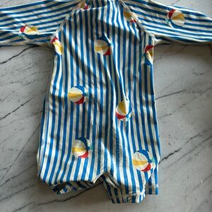 Hanna Andersson rashguard swim suit 6-12mo